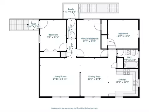 Floorplan - 2 Peacedale Ave, Worcester, MA 01607 photo 2 of 4
