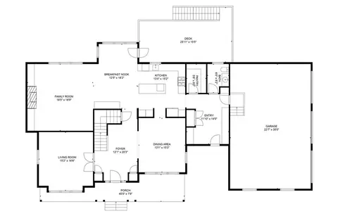 Floorplan - 1663 Lowell Rd, Concord, MA 01742 photo 1 of 3