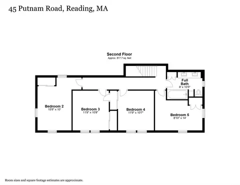 Floorplan - 45 Putnam Rd, Reading, MA 01867 photo 2 of 3
