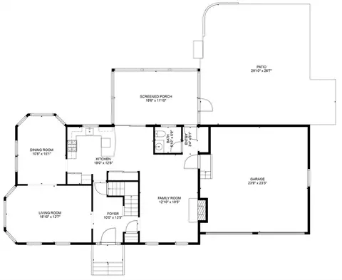 Floorplan - 96 Middlesex St, Millis, MA 02054 photo 1 of 3