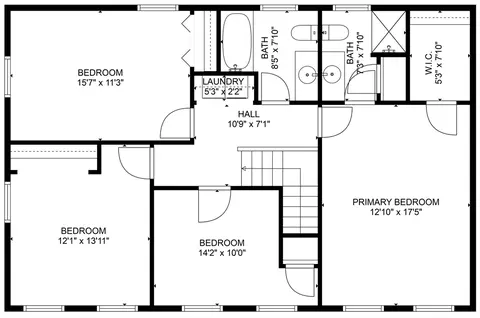 Floorplan - 96 Middlesex St, Millis, MA 02054 photo 2 of 3