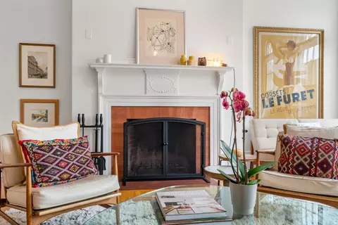 Living - 49 Garrison Rd, Brookline, MA 02445 photo 3 of 4