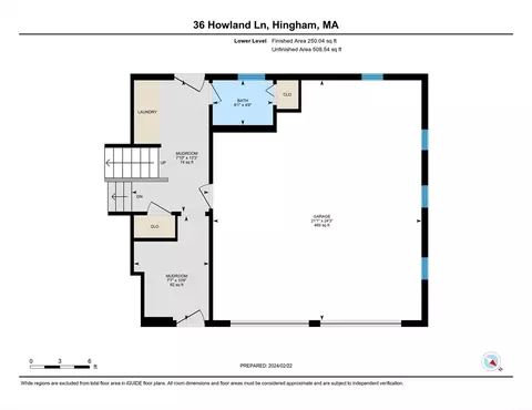Floorplan - 36 Howland Ln, Hingham, MA 02043 photo 3 of 4