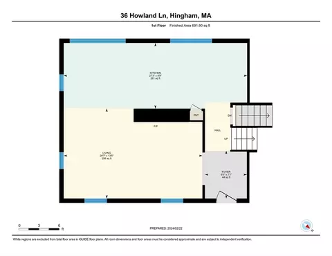 Floorplan - 36 Howland Ln, Hingham, MA 02043 photo 1 of 4