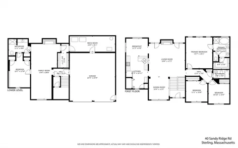 Floorplan - 40 Sandy Ridge Rd, Sterling, MA 01564 photo 1 of 1