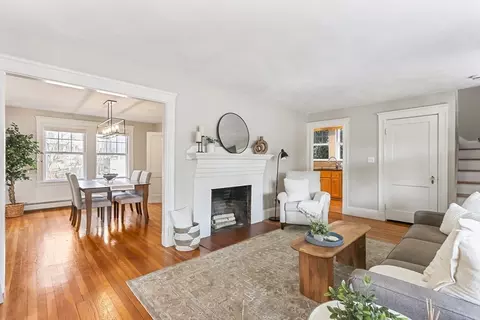 Living - 18 Edgewood St, Needham, MA 02492 photo 1 of 6
