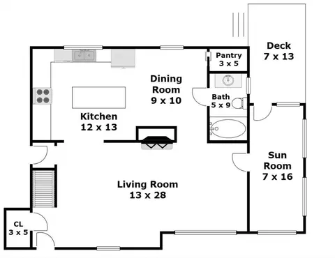 Floorplan - 17 Lehan St, Canton, MA 02021 photo 1 of 3