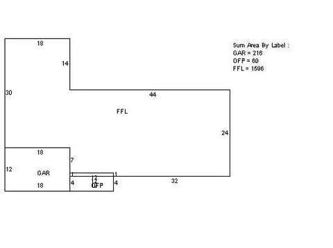 Floorplan - 42 Gregory Rd, Framingham, MA 01701 photo 1 of 1