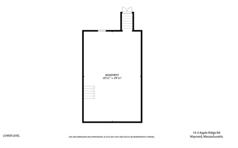 Floorplan - 14 Apple Ridge Rd #3, Maynard, MA 01754 photo 4 of 4