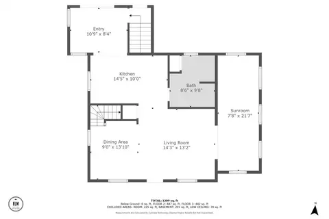 Floorplan - 170 Parkerview St, Springfield, MA 01129 photo 1 of 4