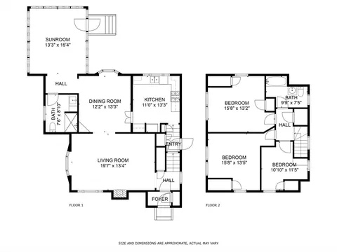 Floorplan - 211 Cedar St, Dedham, MA 02026 photo 3 of 3