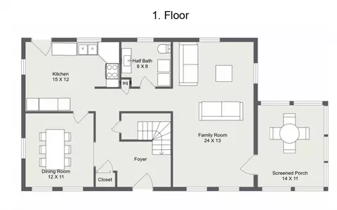 Floorplan - 22 Hemlock Ln, Acton, MA 01720 photo 1 of 3