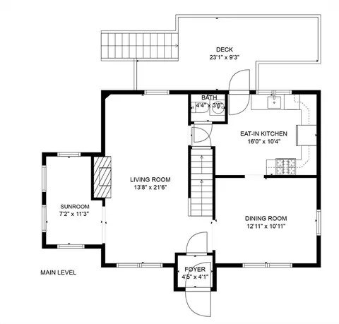 Floorplan - 409 Mount Vernon St, Dedham, MA 02026 photo 3 of 3