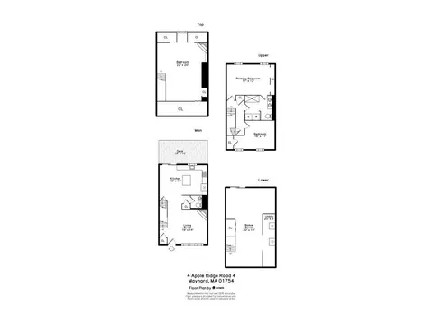 Floorplan - 4 Apple Ridge Rd #4, Maynard, MA 01754 photo 5 of 5