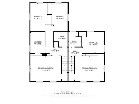 Floorplan - 425 Sherman St, Canton, MA 02021 photo 2 of 3