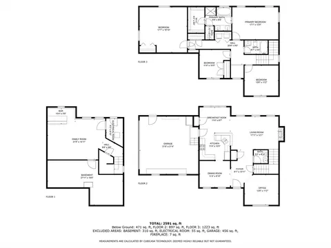 Floorplan - 11 Stuart Rd, Sterling, MA 01564 photo 1 of 1