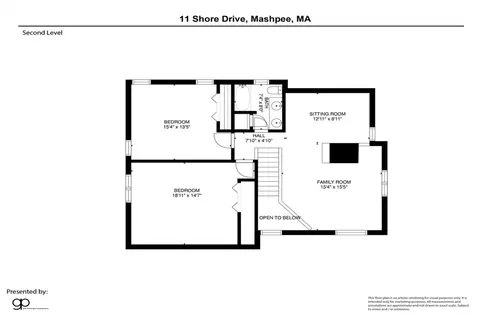 Floorplan - 11 Shore Dr, Mashpee, MA 02649 photo 3 of 3