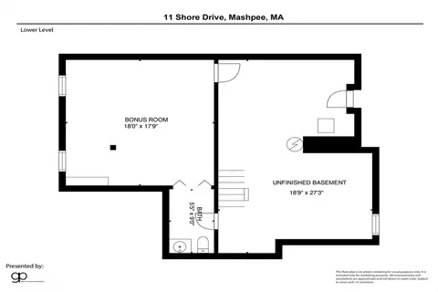 Floorplan - 11 Shore Dr, Mashpee, MA 02649 photo 1 of 3