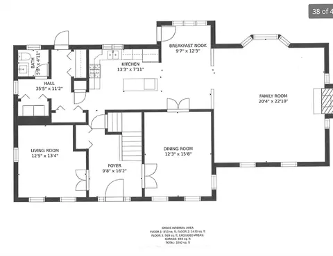 Floorplan - 61 Forge Ln, Marshfield, MA 02050 photo 1 of 3