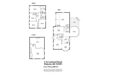 Floorplan - 4 Arrowhead Rd, Walpole, MA 02081 photo 4 of 4