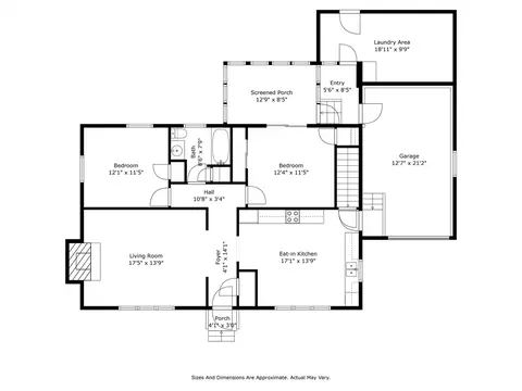 Floorplan - 155 Park St, Easthampton, MA 01027 photo 1 of 3
