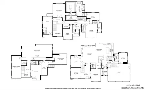 Floorplan - 211 Stratford Rd, Needham, MA 02492 photo 1 of 1