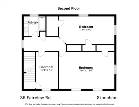 Floorplan - 36 Fairview Rd, Stoneham, MA 02180 photo 2 of 4