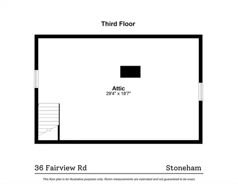 Floorplan - 36 Fairview Rd, Stoneham, MA 02180 photo 3 of 4