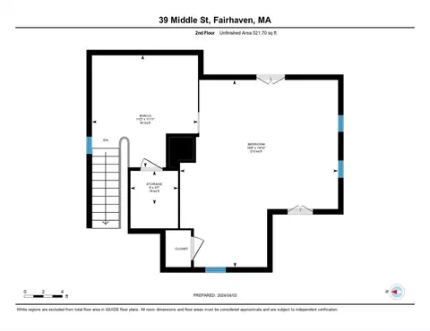 Floorplan - 39 Middle St, Fairhaven, MA 02719 photo 2 of 3