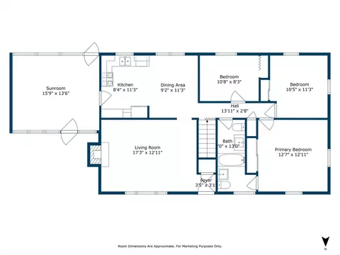Floorplan - 60 Pine St, Danvers, MA 01923 photo 1 of 2