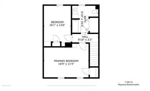 Floorplan - 11 Elm St, Maynard, MA 01754 photo 4 of 4