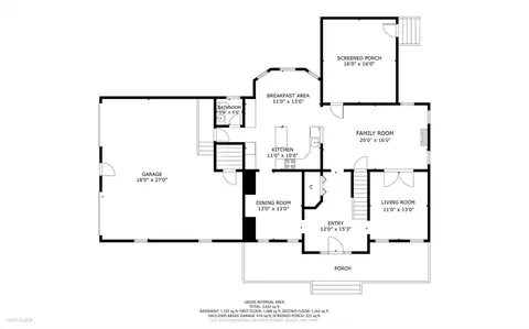 Floorplan - 2 Steeplechase Ln, Franklin, MA 02038 photo 1 of 3