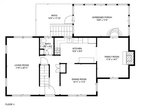Floorplan - 2 Colt Rd, Franklin, MA 02038 photo 1 of 2