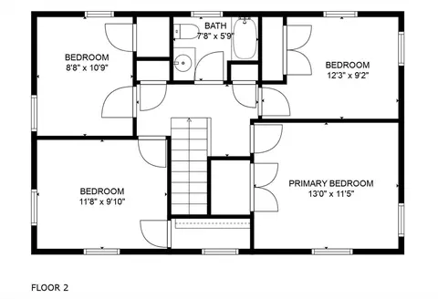 Floorplan - 2 Colt Rd, Franklin, MA 02038 photo 2 of 2