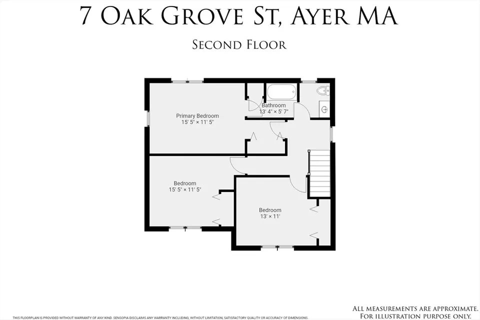 Floorplan - 7 Oak Grove St, Ayer, MA 01432 photo 2 of 3