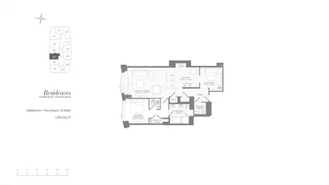 Floorplan - 240 Devonshire St #4304, Boston, MA 02110 photo 3 of 3