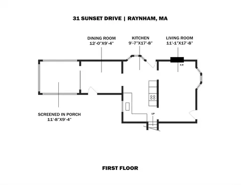 Floorplan - 31 Sunset Dr, Raynham, MA 02767 photo 1 of 3