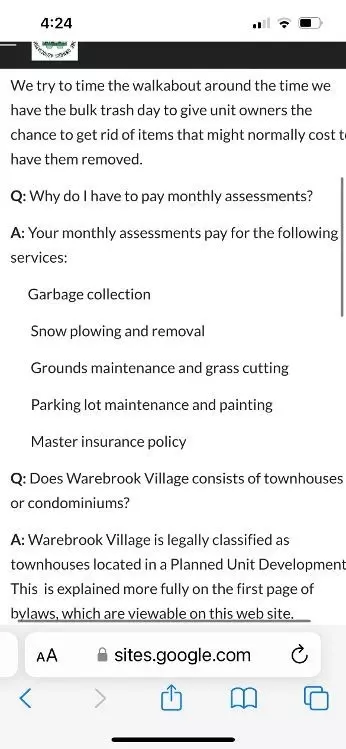 Floorplan - 16 Warebrook Vlg, Ware, MA 01082 photo 1 of 1