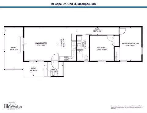 Floorplan - 70 Cape Dr #7B, Mashpee, MA 02649 photo 1 of 1