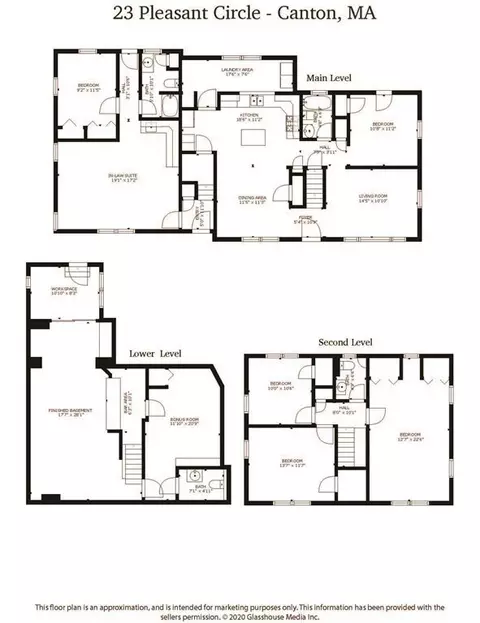 Floorplan - 23 Pleasant Cir, Canton, MA 02021 photo 1 of 1