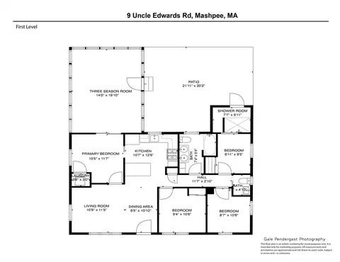 Floorplan - 9 Uncle Edwards Rd, Mashpee, MA 02649 photo 1 of 1