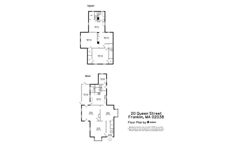 Floorplan - 20 Queen St, Franklin, MA 02038 photo 2 of 3