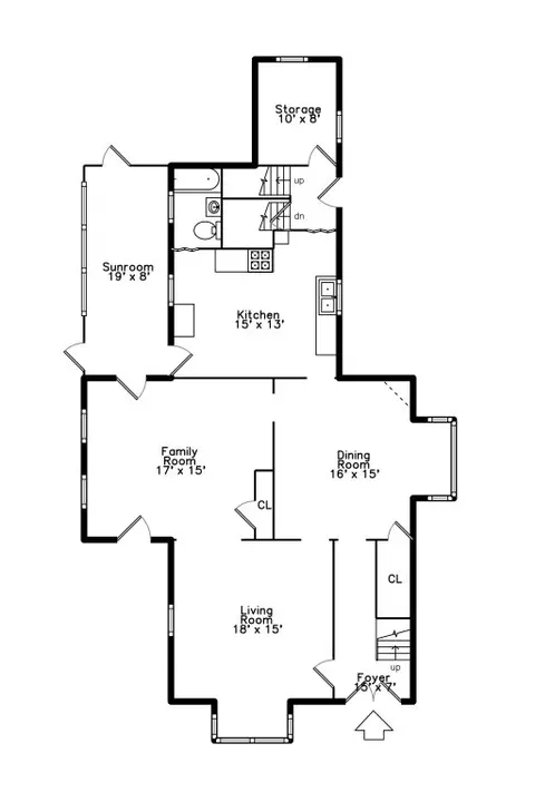 Floorplan - 20 Queen St, Franklin, MA 02038 photo 1 of 3