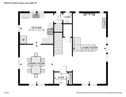 Floorplan - 12 Pinehurst Rd, Holyoke, MA 01040 photo 1 of 3