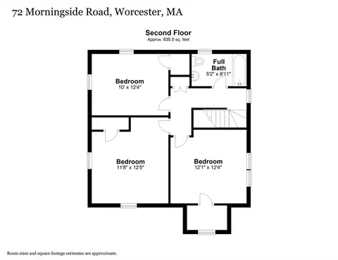 Floorplan - 72 Morningside Rd, Worcester, MA 01602 photo 3 of 3