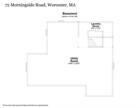 Floorplan - 72 Morningside Rd, Worcester, MA 01602 photo 1 of 3