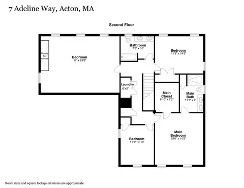 Floorplan - 7 Adeline Way, Acton, MA 01720 photo 2 of 3