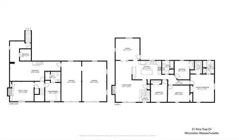 Floorplan - 31 Pine Tree Dr, Worcester, MA 01609 photo 1 of 1