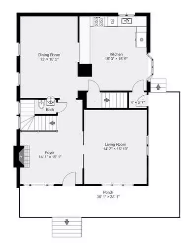 Floorplan - 25 Pleasant, Everett, MA 02149 photo 1 of 4