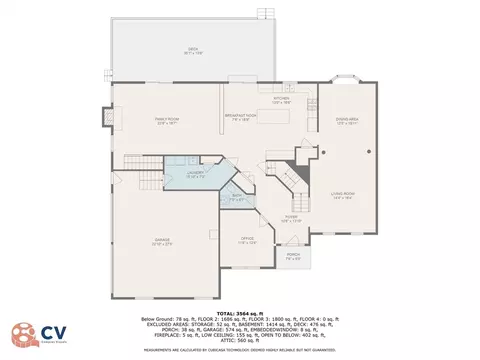 Floorplan - 420 Whiting St, Hanover, MA 02339 photo 1 of 5